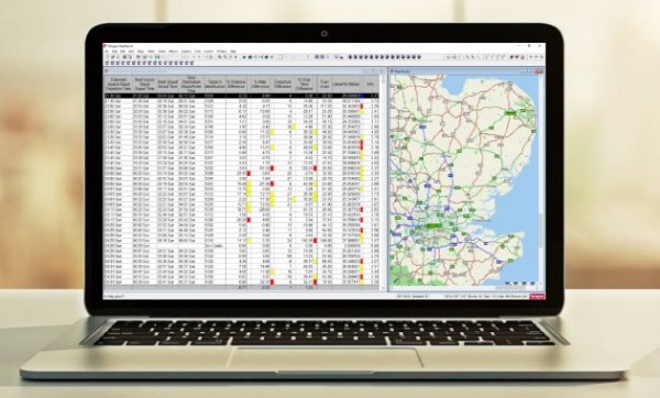 Paragon's routing and scheduling fuel usage enhancement enables accurate comparison of consumption levels